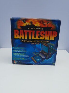 Electronic Battleship Talking Advanced Mission TESTED WORKS 2000 Milton Bradley
